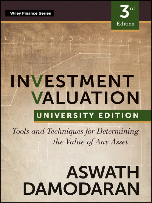 Title details for Investment Valuation by Aswath Damodaran - Available